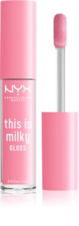 NYX Professional Makeup This is Milky Gloss brillo de labios hidratante