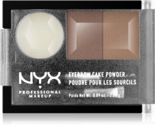 NYX Professional Makeup Eyebrow Cake Powder set za oblikovanje obrva