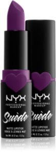 NYX Professional Makeup Suede Matte  Lipstick матовая помада для губ