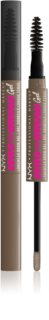 NYX Professional Makeup Zero To Brow Gel gel za obrvi z aplikatorjem odtenek 05 Ash Brown 2 ml