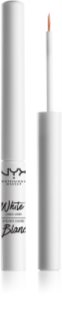 NYX Professional Makeup Liquid Liner bílé tekuté linky na oči