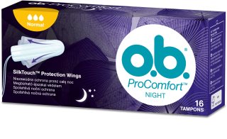 o.b. Pro Comfort Night Normal Tampons