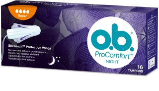 o.b. Pro Comfort Night Super Tampons