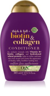 OGX Biotin & Collagen  Balsam pentru ingroșare pentru păr cu volum