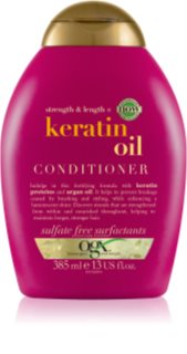 OGX Keratin Oil подсилващ балсам с кератин и арганово масло