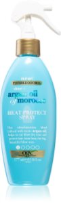 OGX Argan Oil Of Morocco Zeitsparendes Föhnspray mit Hitzeschutz