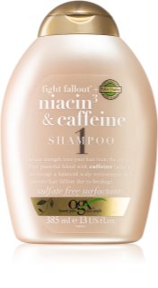 OGX Fight Fallout Niacin3 & Caffeine shampoing fortifiant anti-chute de cheveux
