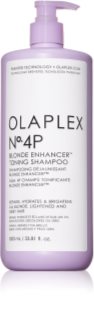 Olaplex N°4P Blond Enhancer Toning Shampoo fioletowy szampon tonujący neutralizująca żółtawe odcienie