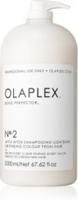 Olaplex N°2 Bond Perfector erneuernde Pflege zur Verringerung von Schäden während des Haarefärbens mit Pumpe
