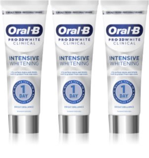 Oral-B Pro-3D White Intensive Whitening set for intense whiteness Bright Brilliance