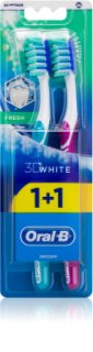 Oral B 3D White Fresh spazzolini da denti medio duri