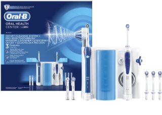 Oral B Oxyjet + PRO 2000 escova de dentes elétrica + jato dental