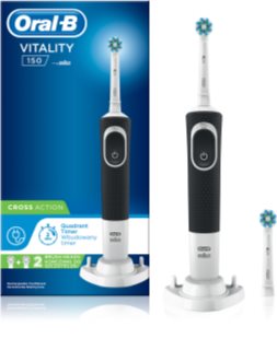 Oral B Vitality 150 Cross Action D100.424.1 Black spazzolino da denti elettrico