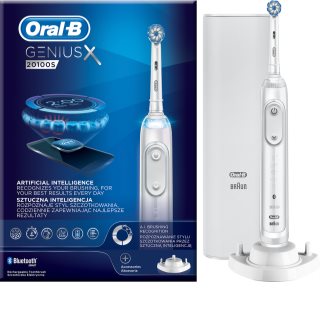 Oral B GeniusX  20100S Fuji White Elektrische Tandenborstel