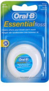 Oral B Essential Floss Waxed Dental Floss with Mint Flavor