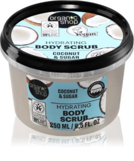 Organic Shop Body Scrub Coconut & Sugar Niisutav kehakoorija 250 ml