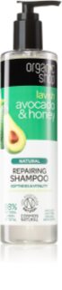 Organic Shop Natural Avocado & Honey shampoing régénérant pour cheveux secs et abîmés