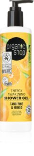 Organic Shop Organic Tangerine & Mango energetski gel za tuširanje