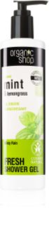 Organic Shop Organic Mint & Lemongrass erfrischendes Duschgel