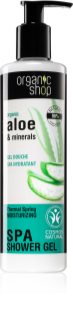 Organic Shop Organic Aloe & Minerals gel de duche harmonizador