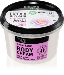 Organic Shop Organic Lotus & 5 Oils περιποιητική κρέμα σώματος