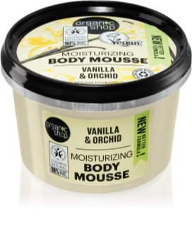 Organic Shop Organic Vanilla & Orchid mousse corporal com baunilha