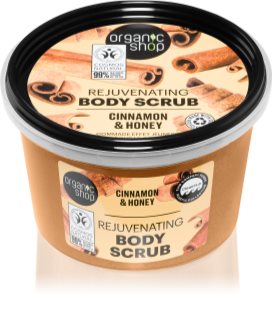 Organic Shop Cinnamon & Honey exfoliant delicat pentru corp 250 ml
