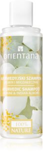 Orientana Ayurvedic Hair Shampoo Jasmine & Indian Almond šampon proti řídnutí a padání vlasů