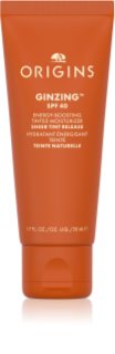Origins GinZing™ Energy-Boosting Tinted Moisturizer Tagescreme mit revitalisierender Wirkung SPF 40