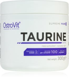OstroVit Supreme Pure Tauryna zwiększenie wydolności fizycznej 300 g