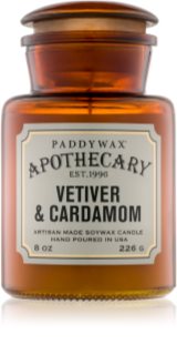 Paddywax Apothecary Vetiver & Cardamom kvapioji žvakė