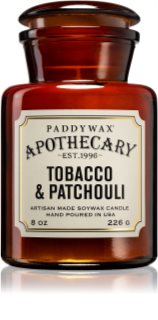 Paddywax Apothecary Tobacco & Patchouli aроматична свічка