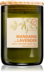 Paddywax Eco Green Mandarin & Lavender geurkaars