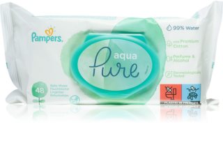 Pampers Aqua Pure вологі очищуючі серветки для дітей