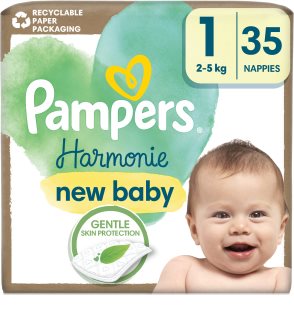 Pampers Harmonie Size 1 disposable nappies 2-5 kg 35 pc