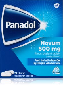 Panadol Panadol Novum 500mg filmom obalené tablety