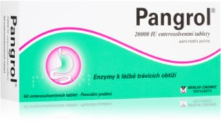 Pangrol Pangrol 20000 IU enterosolventní tablety
