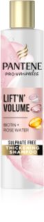 Pantene Lift'n'Volume Biotin + Rose Water  Schampo för skadat hår