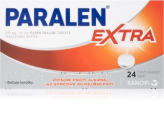 Paralen Extra filmom obalené tablety