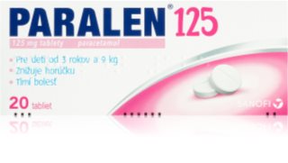 Paralen 125 mg Deti tablety