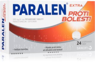 Paralen Paralen Extra Proti bolesti 500mg/65mg potahované tablety