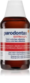Parodontax Extra 0,2% ústní voda proti zubnímu plaku a pro zdravé dásně bez alkoholu 300 ml