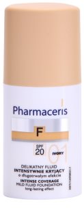 Pharmaceris F-Fluid Foundation плотно покрывающая стойкая тональная основа SPF 20
