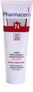 Pharmaceris N-Neocapillaries Vita-Capilaril увлажняющий и укрепляющий крем для лица для чувствительной, склонной к покраснению кожи