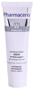 Pharmaceris W-Whitening Albucin-Intesive nočna intenzivna krema za pigmentne madeže