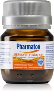 Pharmaton Geriavit Vitality 50+ 30 tbl. doplněk stravy pro udržení energie, fyzické i psychické pohody
