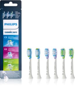 Philips Sonicare Premium Combination Standard Replacement Heads For Toothbrush