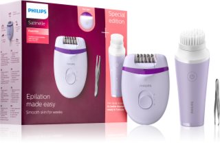 Philips Satinelle Essential BRP533/00 Epilierer mit Reinigungsbürstchen