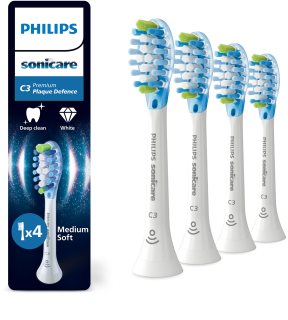 Philips Sonicare Premium Plaque Defense HX9044/87 Ersatzkopf für Zahnbürste 4 St.