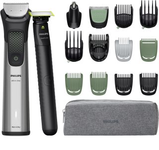 Philips Series 9000 MG9535/15 aparat de tuns multifuncțional + Philips One Blade Face 1 buc